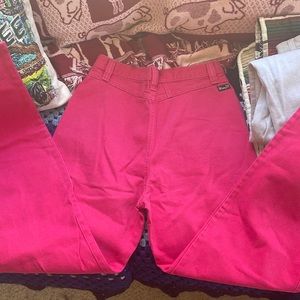 Vintage pink bareback wranglers